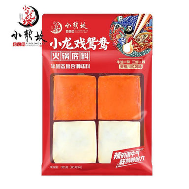 SHOO LOONG KAN HOTPOT SOUP BASE SEAFOOD & SPICY FLAVOR 320 G - Premium Co  Groceries 