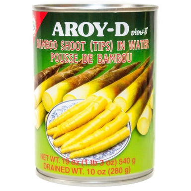 AROY-D BAMBOO SHOOT (TIPS) IN WATER  540G - Premium Co.  Groceries 