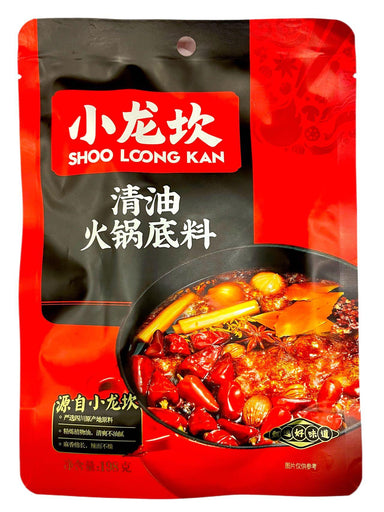SHOO LOONG KAN HOTPOT SOUP BASE SPICY FLAVOR 198 G - Premium Co  Groceries 