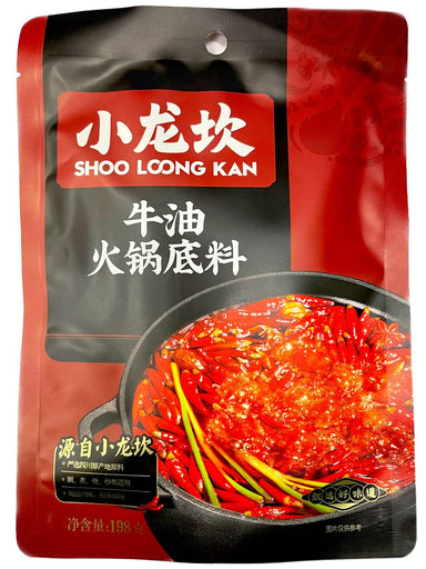 SHOO LOONG KAN BUTTER HOTPOT SOUP BASE SPICY FLAVOR 198 G - Premium Co  Groceries 