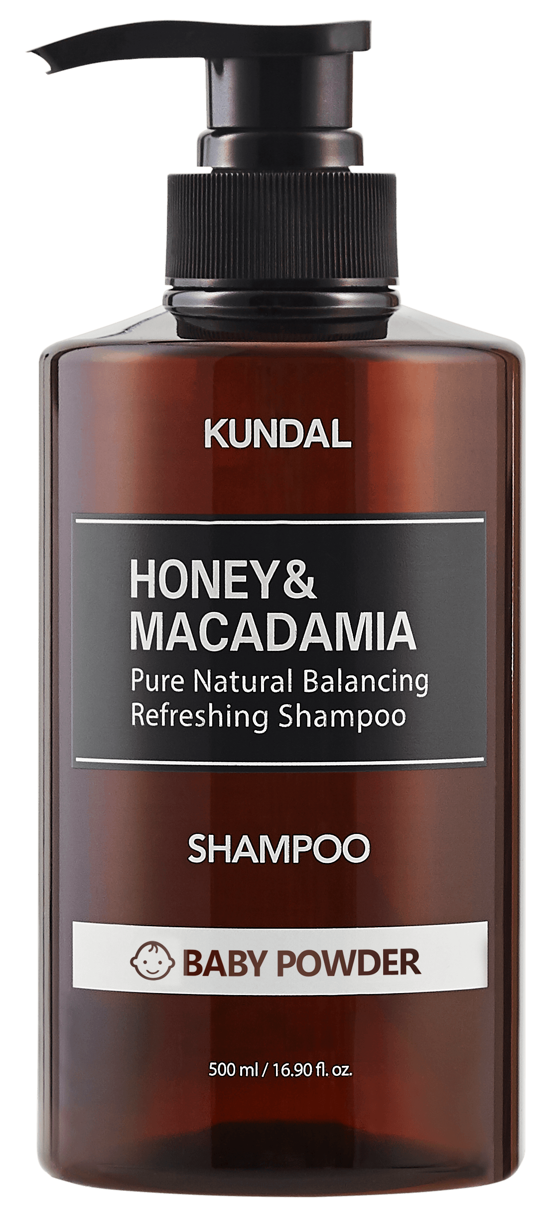 KUNDAL HONEY MACADAMIA SHAMPOO BABY POWDER 500 ML Premium Co