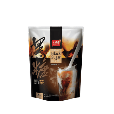 AH HUAT INSTANT BLACK SUGAR MILK TEA 264 G - Premium Co  Groceries 