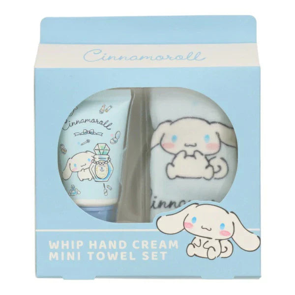 SANRIO CINNAMOROLL WHIP HAND CREAM & TOWEL GIFT SET