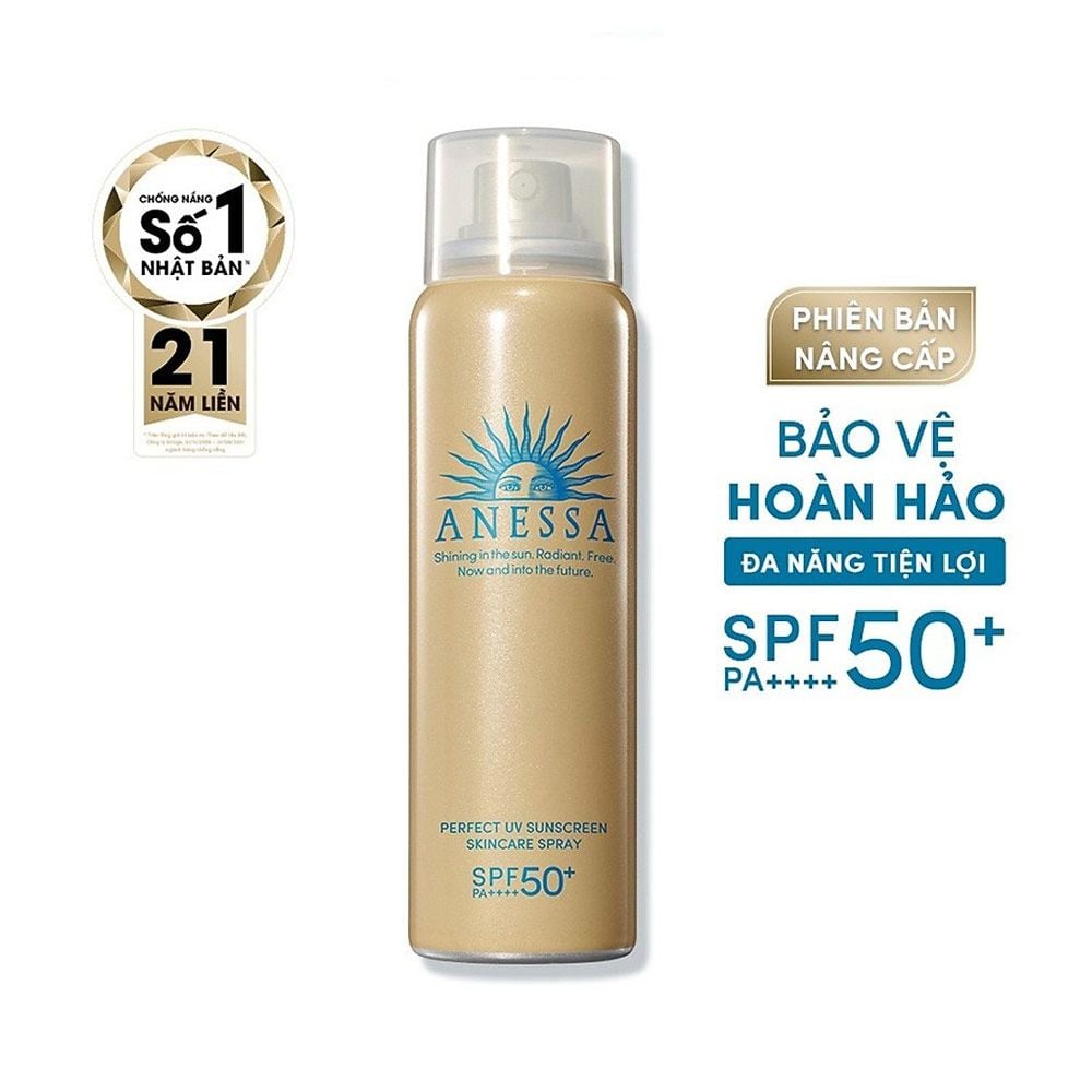 ANESSA PERFECT UV SUNSCREEN SKINCARE SPRAY NA SPF50+ PA++++ - 60 G ...