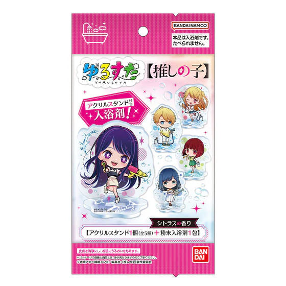 BANDAI YURUSUTA BATH POWDER WITH STANDEE 1PC