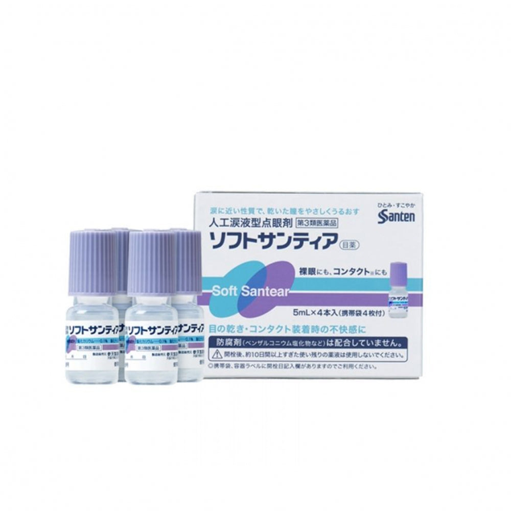 SANTEN SOFT SANTEAR FOR DRY EYE 5 ML * 4 P