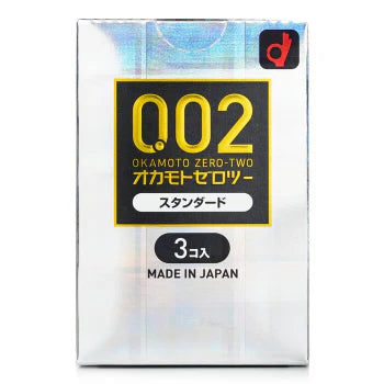 OKAMOTO CONDOMS 0.02MM 3 PCS