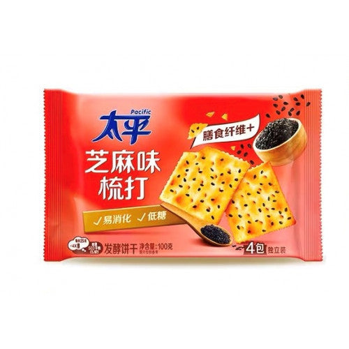 太平 PACIFIC SODA CRACKERS - SESAME 400 G
