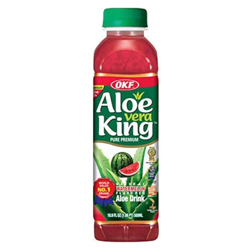 Photographie réelle du produit OKF Aloe Vera King Watermelon 500ml