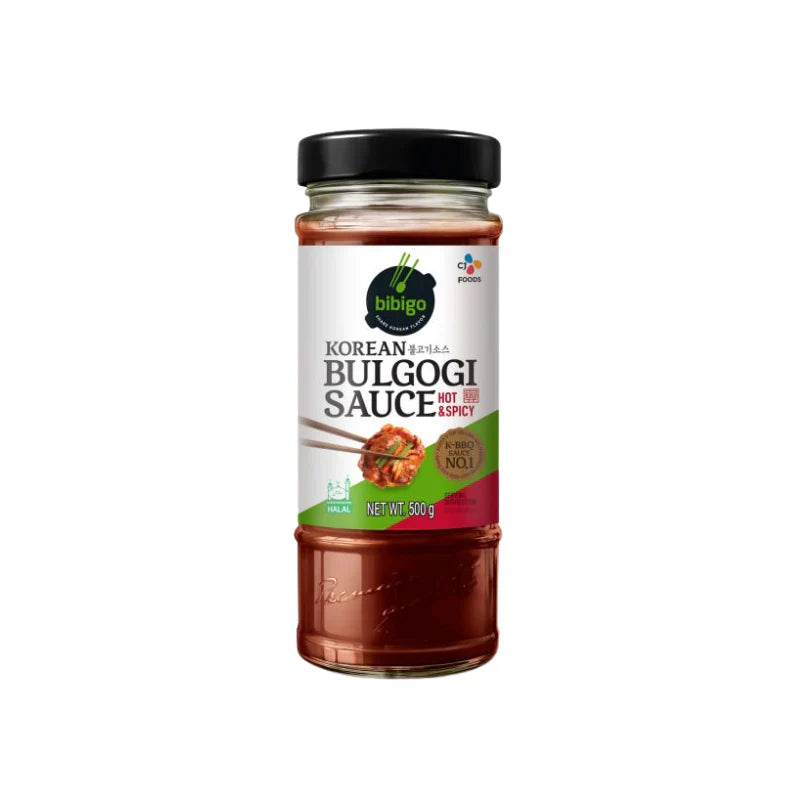 CJ BIBIGO KOREAN BULGOGI HOT & SPICY 500 G