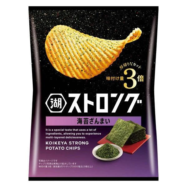 KOIKEYA STRONG NORI DELIGHT SEAWEED-FLAVOURED CHIPS 53 G