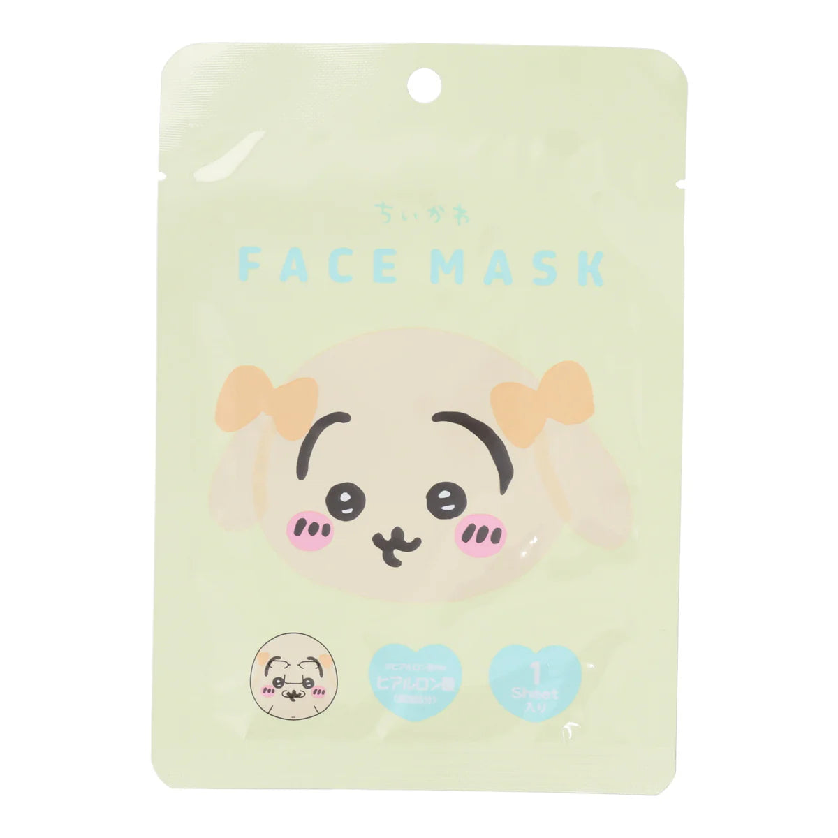 CHIIKAWA HYALURONIC ACID FACE MASK 1 PC