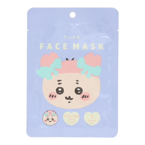 CHIIKAWA ALOE VERA EXTRACT FACE MASK 1 PC