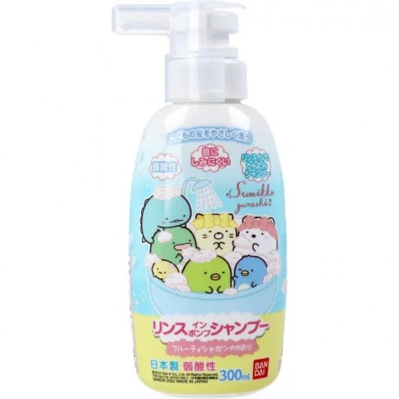 BANDAI RINSE IN PUMP SHAMPOO SUMIKKOGURASHI 300 ML