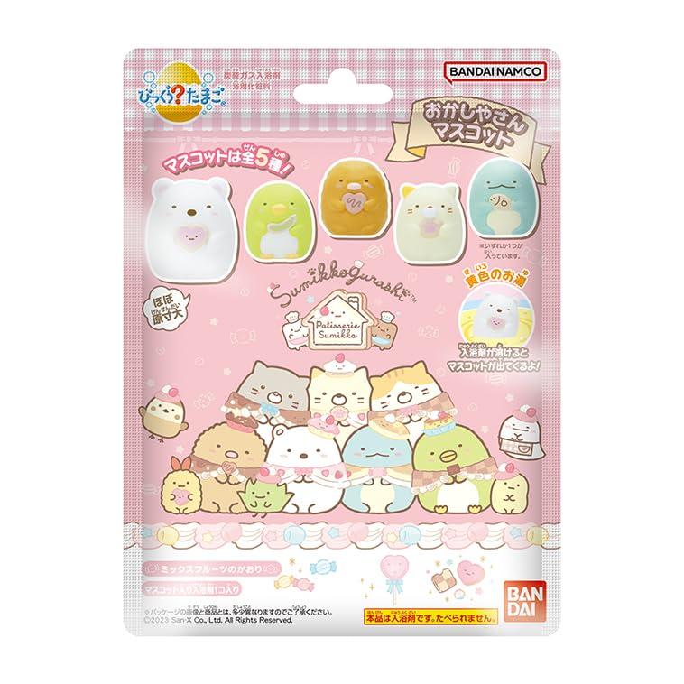 BANDAI BIKKURA TAMAGO SUMIKKO GURASHI SWEETS SHOP MASCOT BATH BOMB