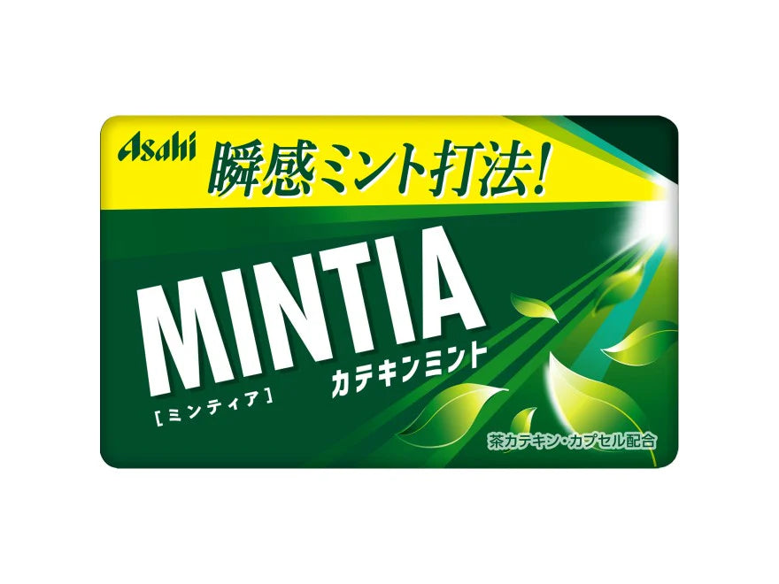 ASAHI MINTIA CATECHIN MINT GREEN TEA MINT TABLETS - 7 G