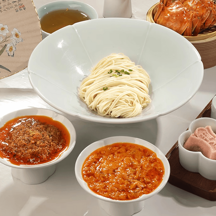 不等 BUDENG CRAB ROE NOODLES 293 G