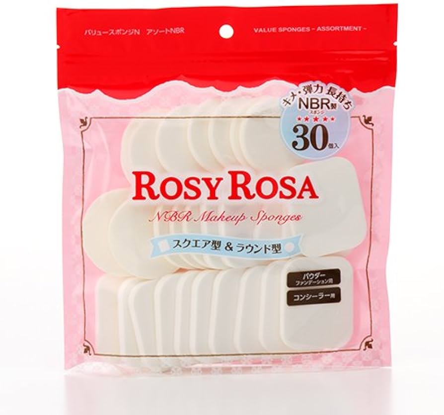 ROSY ROSA VALUE SPONGE N ASSORTED NBR 30 P