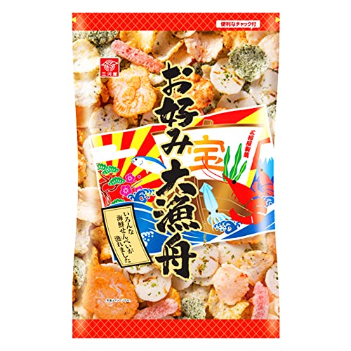 三河屋製菓 OKONOMI TAIRYO-BUNE SNACK MIX 160 G