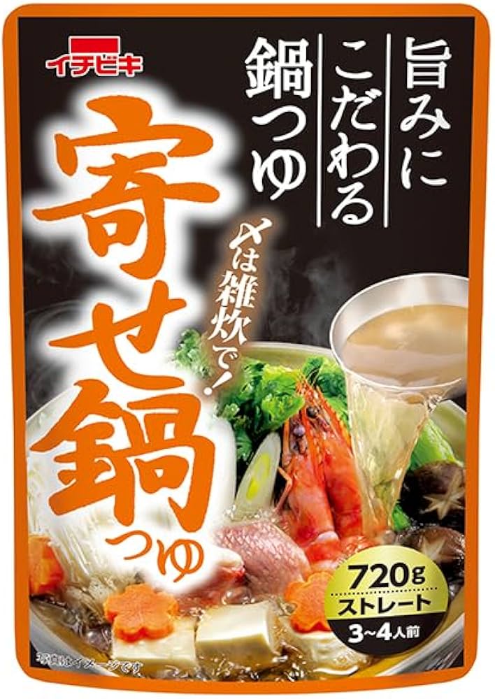 ICHIBIKI SEAFOOD NABE TSUYU HOT POT SOUP 720 G