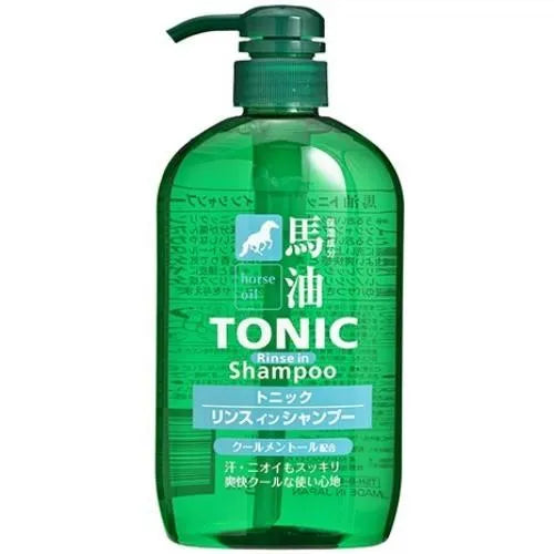 KUMANO HORSE OIL TONIC RINSE IN SHAMPOO 600 ML
