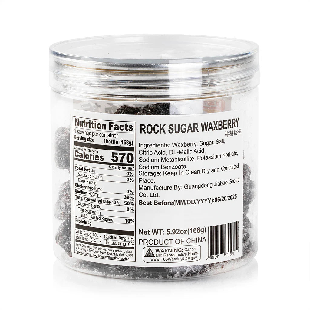佳宝 JIABAO ROCK SUGAR WAXBERRY 168 G