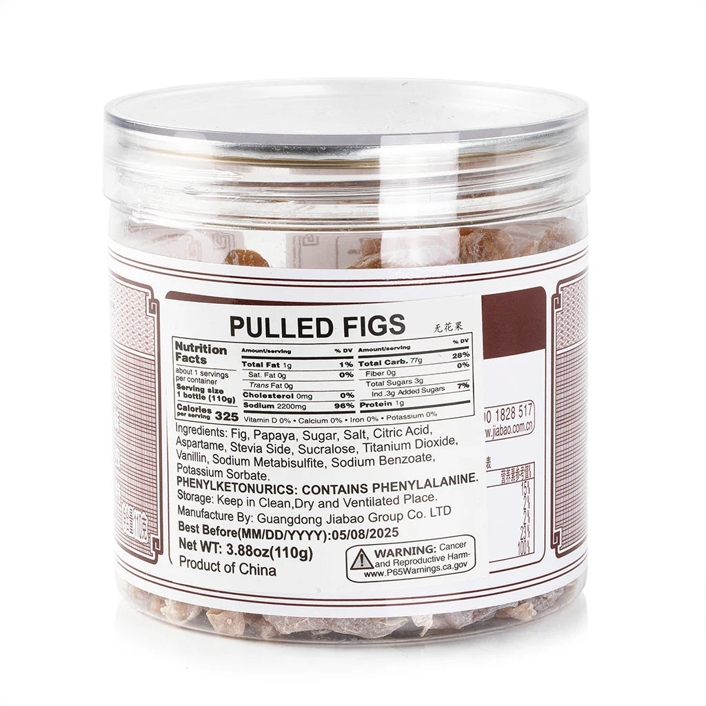 佳宝 JIABAO PULLED FIGS 110G