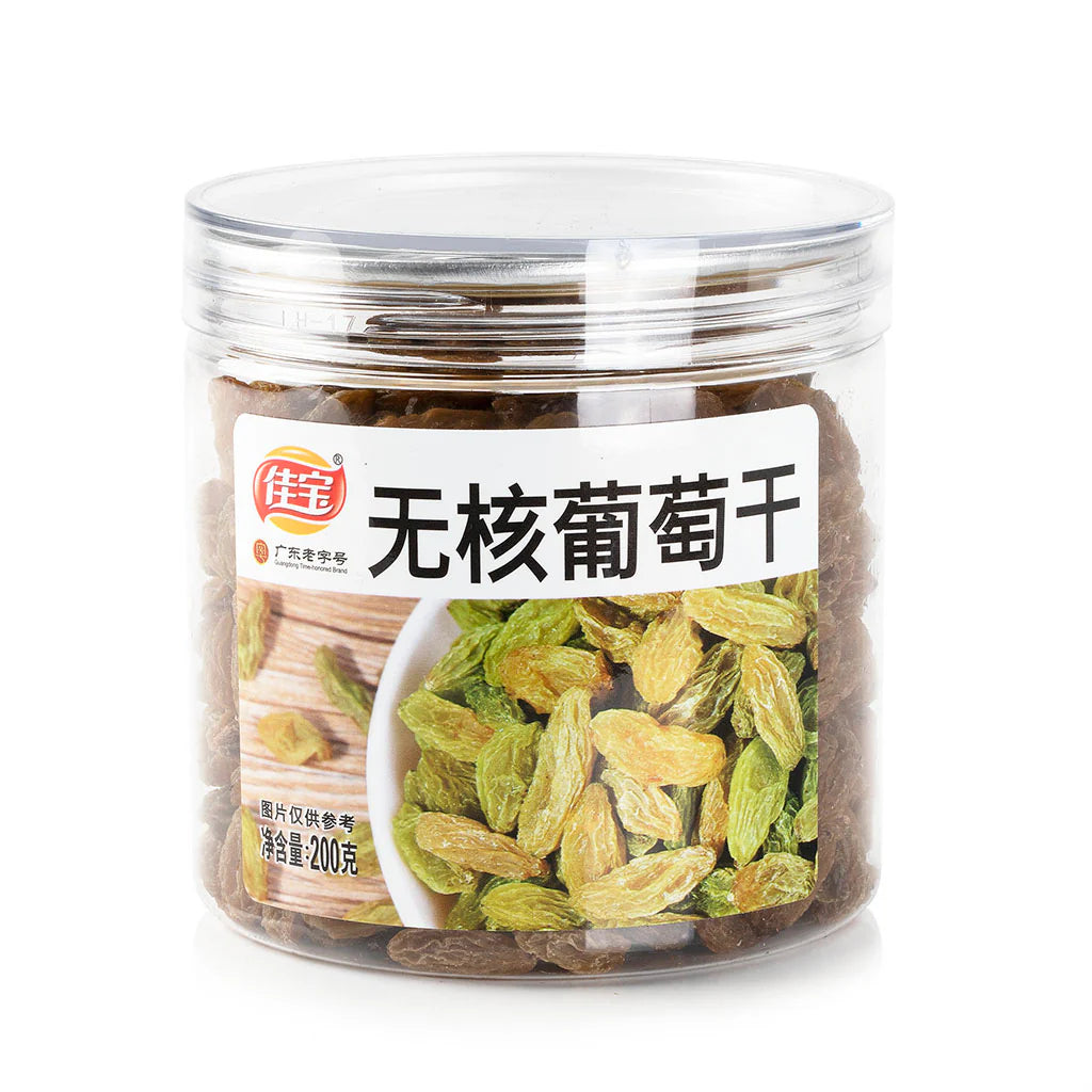 佳宝 JIABAO SEEDLESS RAISINS 200 G