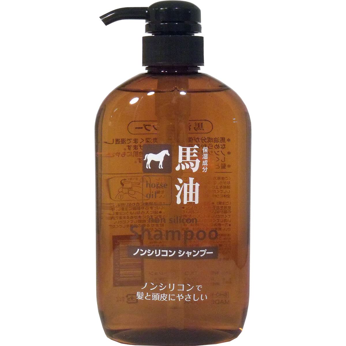 KUMANO FAT HORSE OIL SHAMPOO 600 ML