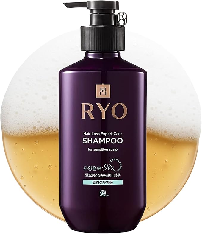 RYO SENSITIVE SCALP CARE SHAMPOO - FRUITY FLORAL MUSK SCENT 480 ML