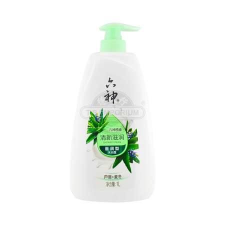 SIXGOD BODY WASH ALOE VERA & DWARF LILYTURF ROOT TUBER 1 L