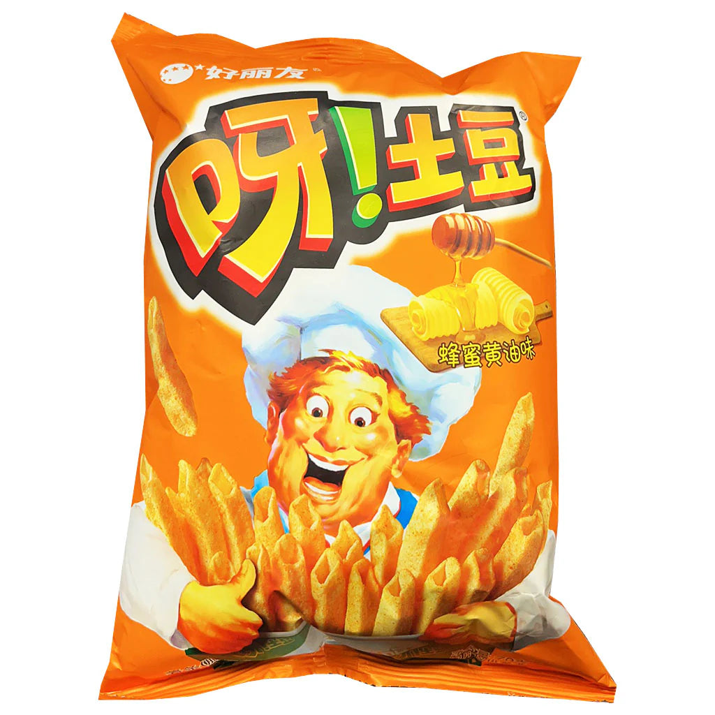 ORION YA! POTATO STAR STICKS HONEY BUTTER FLAVOUR 70 G