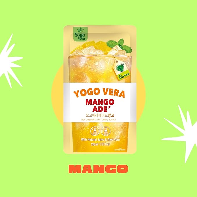 YOGO VERA MANGO ADE POUCH 250 ML