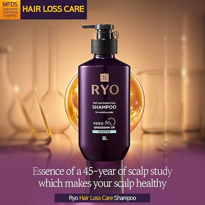 RYO SENSITIVE SCALP CARE SHAMPOO - FRUITY FLORAL MUSK SCENT 480 ML