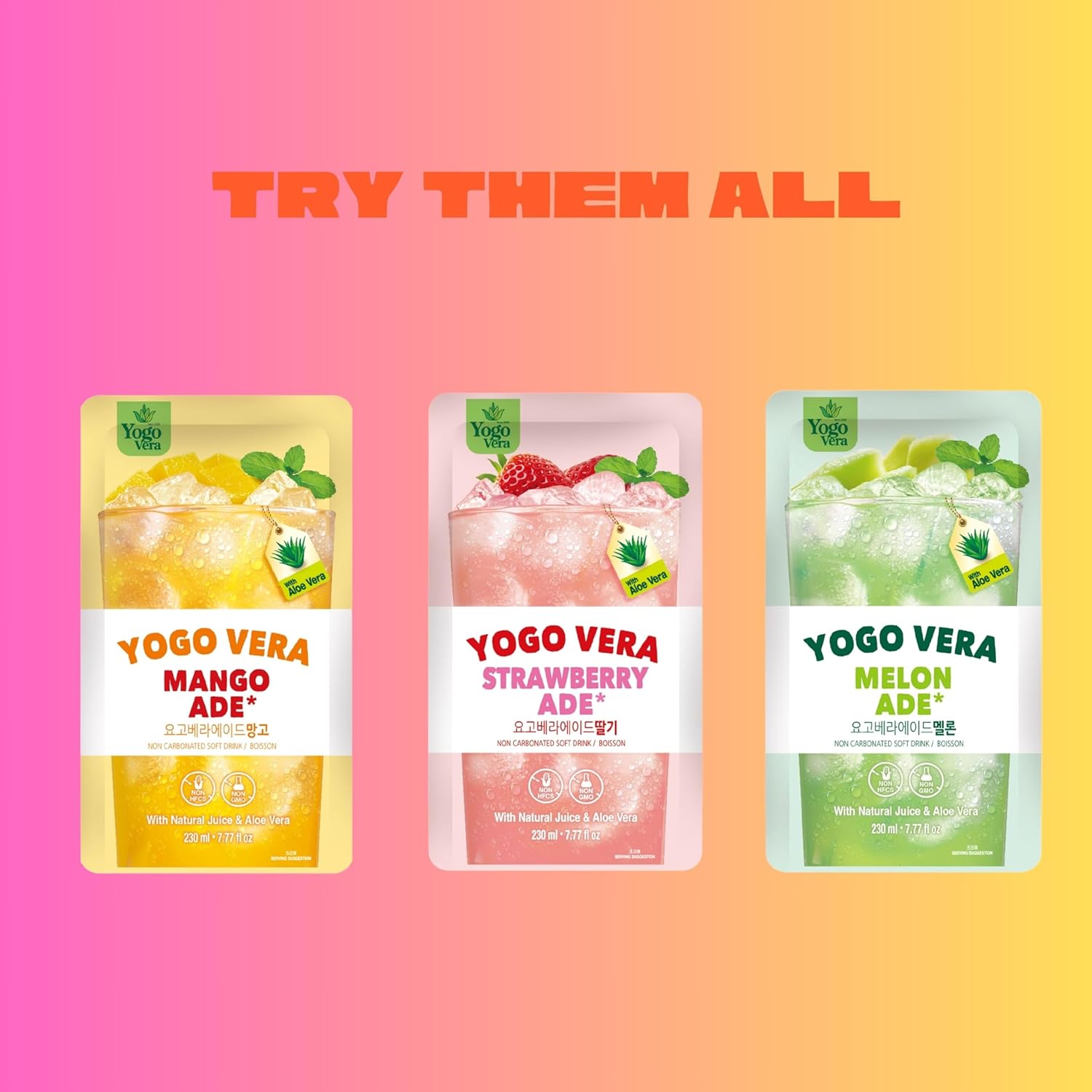 YOGO VERA MELON ADE POUCH 250 ML