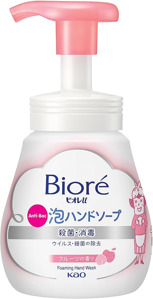 BIORE FOAMING HAND WASH FRUIT SCENE 240 ML