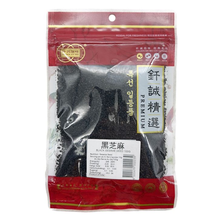 GOLDEN BAI WEI BLACK SESAME 100 G