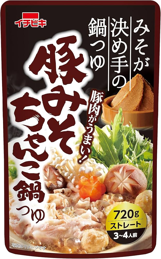 ICHIBIKI PORK MISO CHANKO TSUYU HOT POT SOUP 720 G