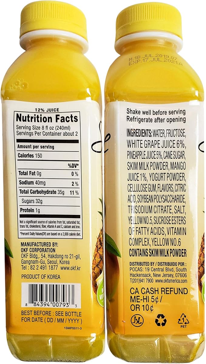 OKF YELLOW SMOOTHIE 500 ML