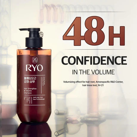 RYO HAIR STRENGTHEN & VOLUME SHAMPOO - 480 ML