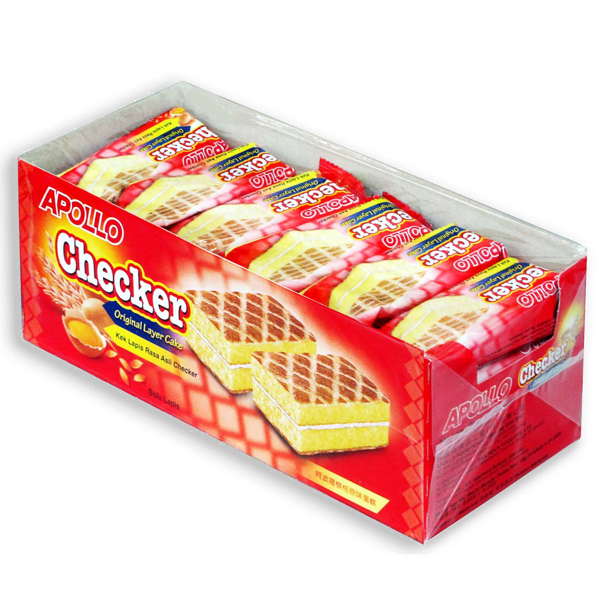 APOLLO CHEKER ORIGINAL FLAVOUR LAYER CAKE 432 G