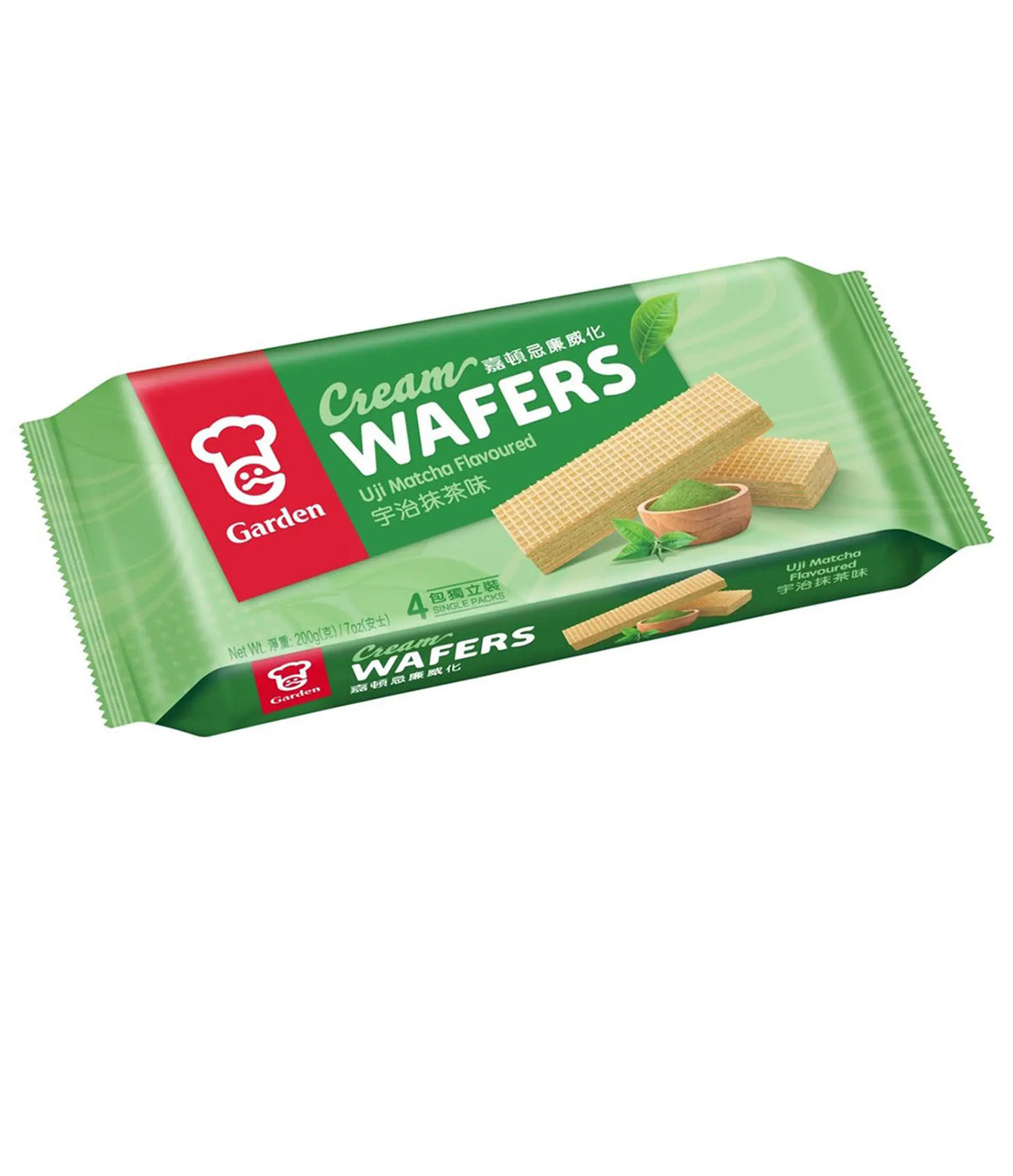 GARDEN WAFERS UJI MATCHA FLAVOURED 200 G — Premium Co Groceries