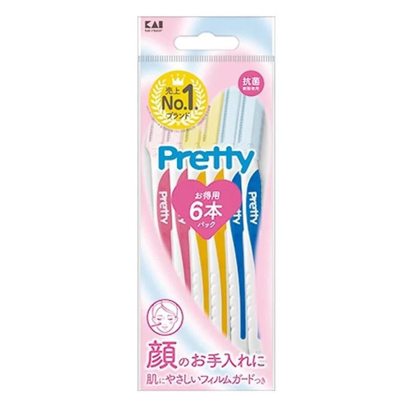KAI PRETTY MAYUSORI L EYEBROW RAZOR - 3 PACK