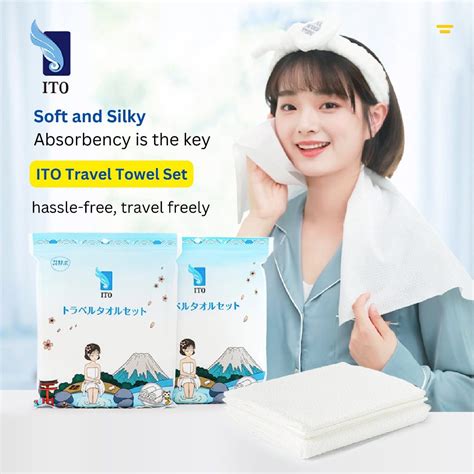 ITO TRAVEL TOWEL SET - 3 PACK