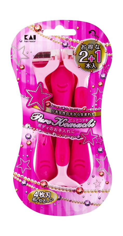 KAI PURE KOMACHI RAZOR - 3 PACK