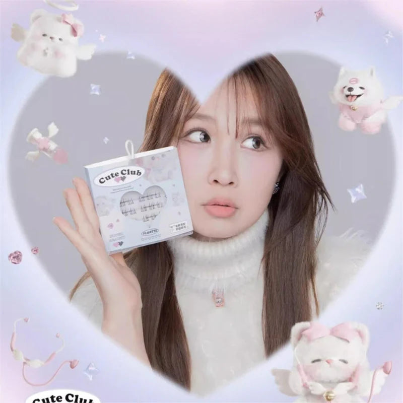 I AM SUPER BEAUTY GLUE-FREE FALSE LASHES - FLORTTE #02