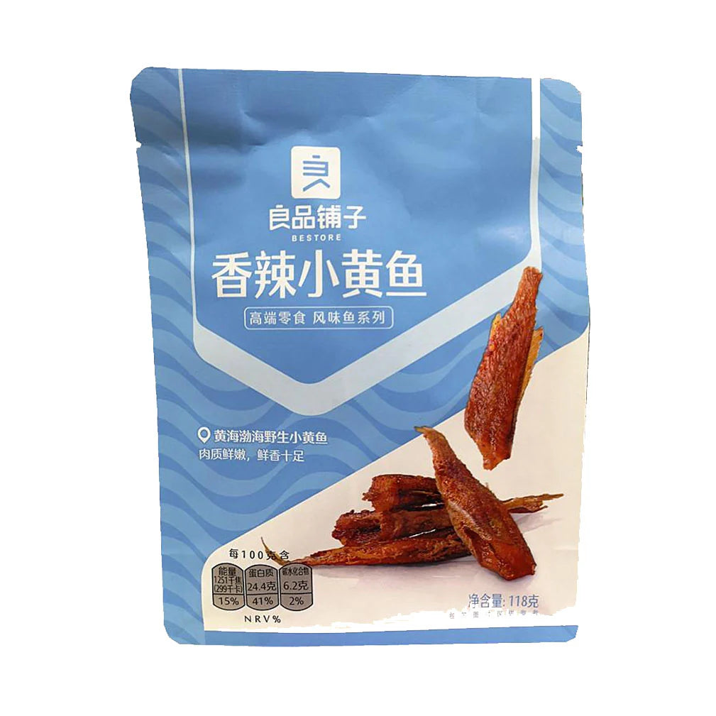 BESTORE SPICY YELLOW CROAKER 118 G — Premium Co Groceries