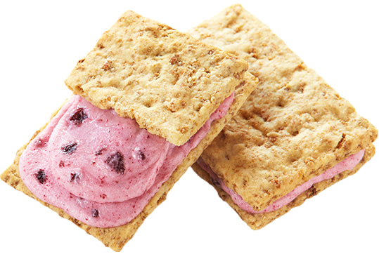 ASAHI CREAM GENMAI BRAN BAR - BLUEBERRY 72 G