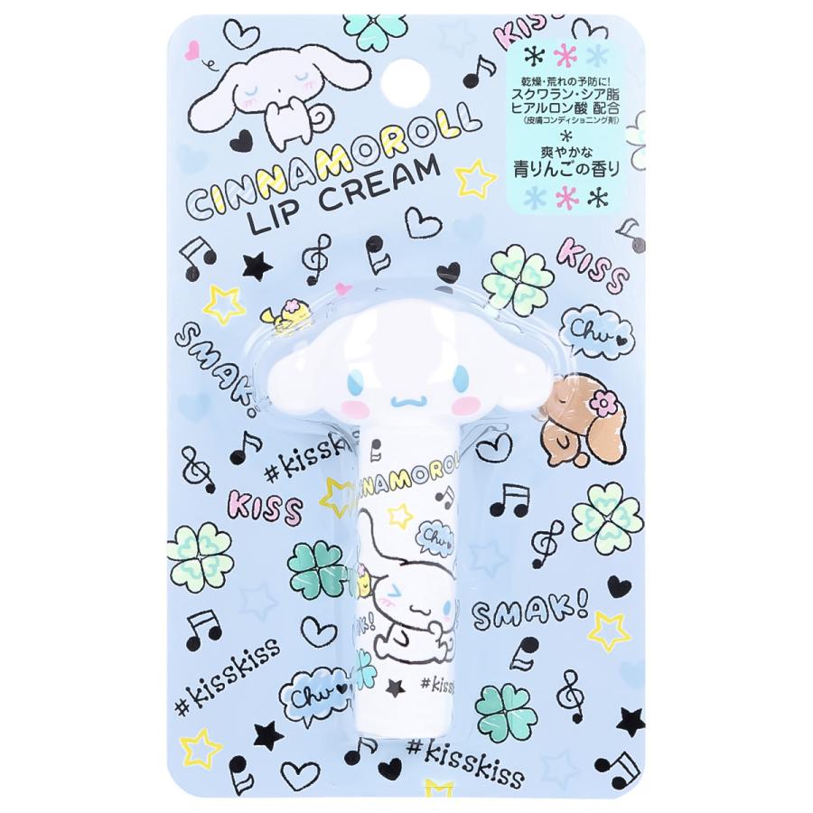 CINNAMOROLL DIE‑CUT LIP CREAM – REFRESHING GREEN APPLE SCENT (4 g)