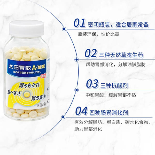 OHTA'S ISAN A (太田胃散A) ANTACID DIGESTIVE -300-TABLET